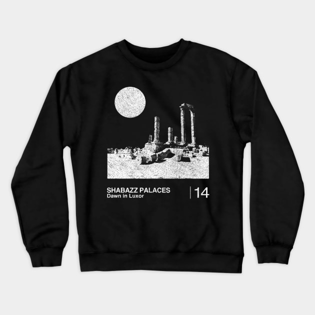 Shabazz Palaces / Minimalist Graphic Artwork Fan Design Crewneck Sweatshirt by saudade